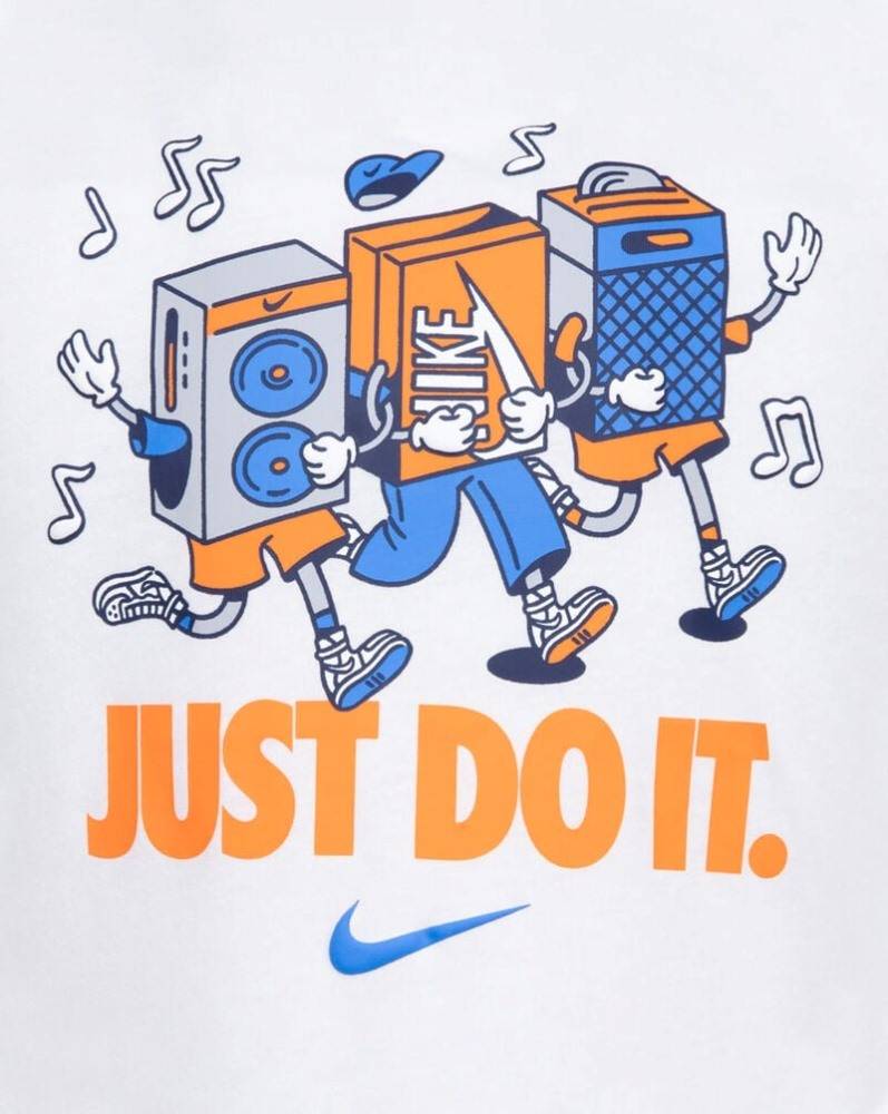 NIKE LITTLE KIDS MUSIC BOXY PALS SS TEE