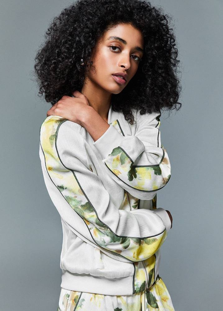 LIU JO FLORAL PRINT JACKET