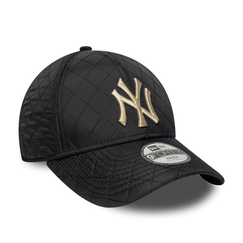 NEW ERA CHILD/YOUTH QUILTED 9FORTY NEW YORK YANKEES ADJUSTABLE CAP