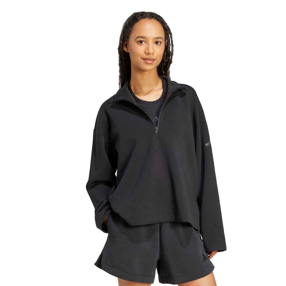 ADIDAS SOFT LUX QUARTER-ZIP