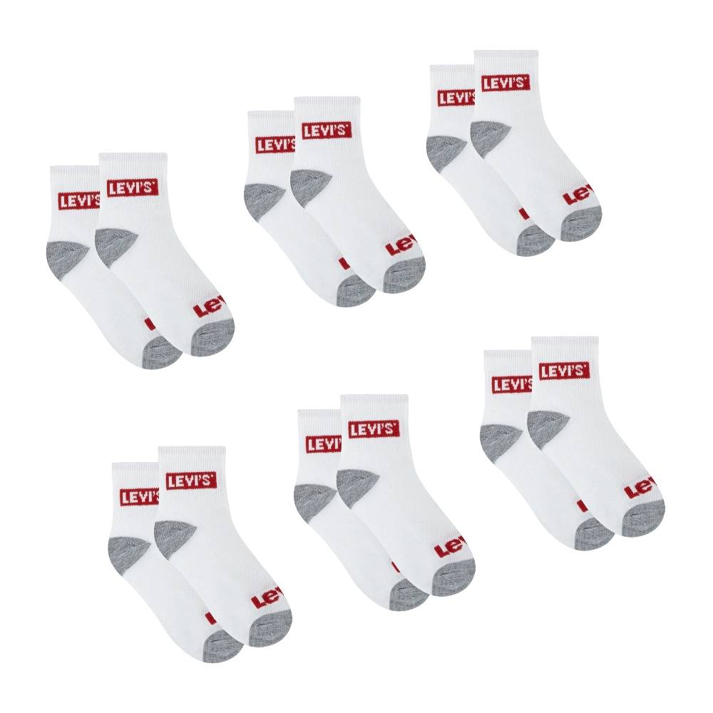 LEVIS BOX TAB MID CUT 6PK