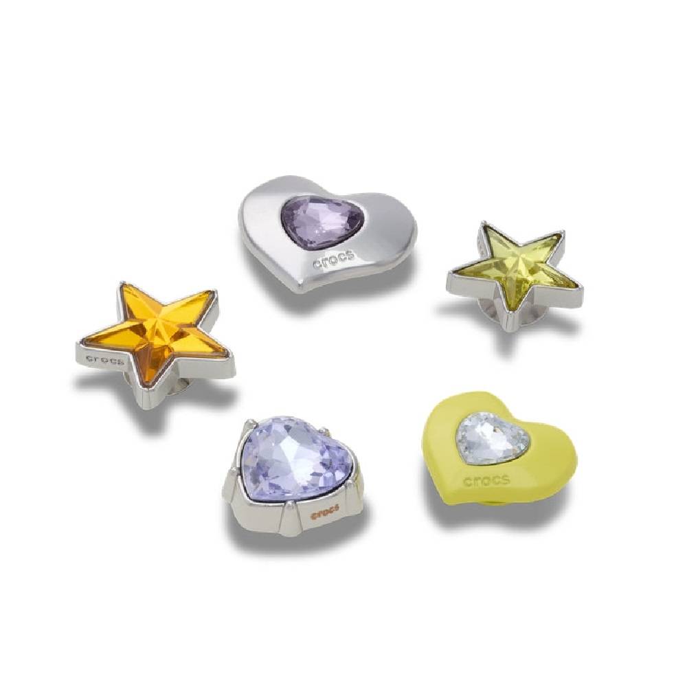 CROCS META STARS AND HEARTS 5 PACK JIBBITZ™ CHARM