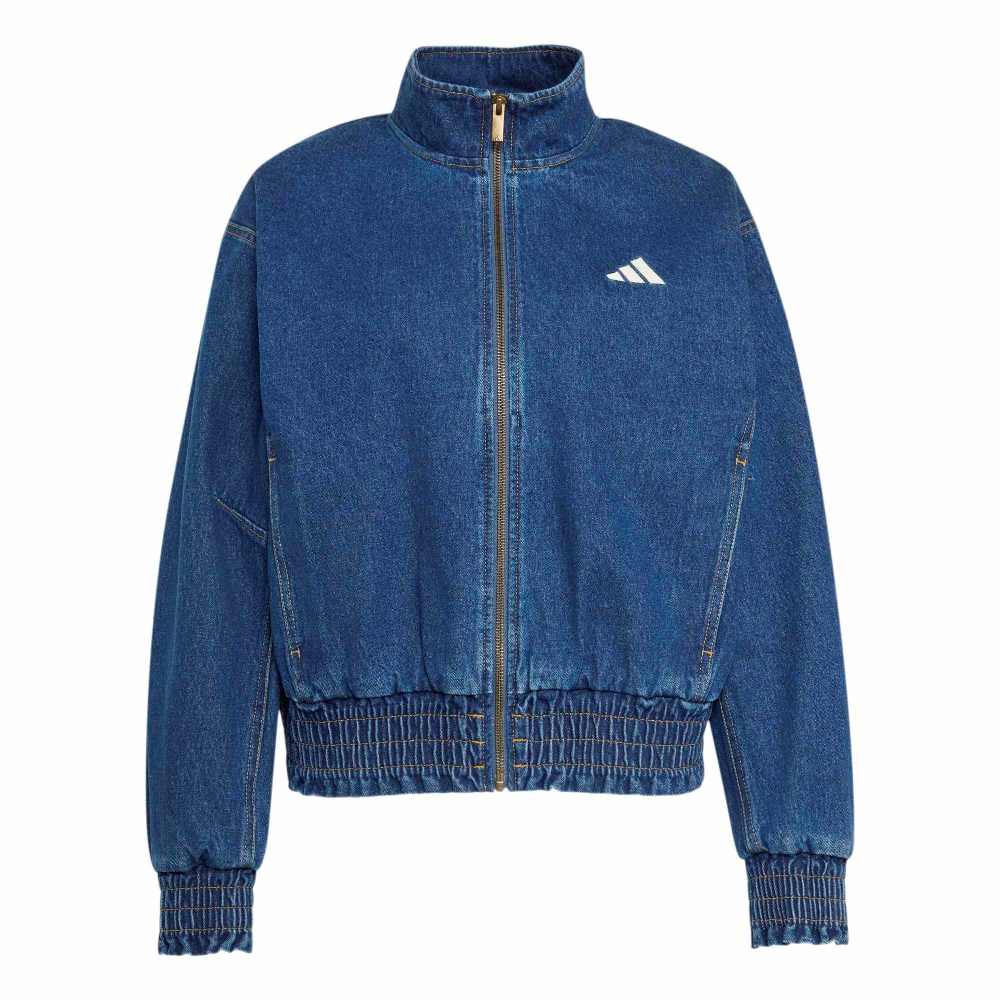 ADIDAS STADIUM WASHED DENIM LOOSE FIT JACKET