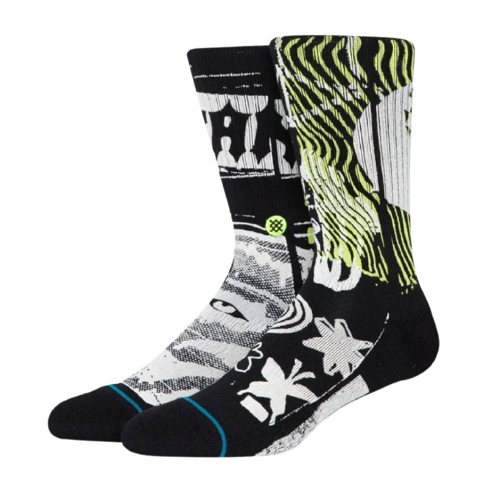 STANCE DISORTED CREW SOCKS
