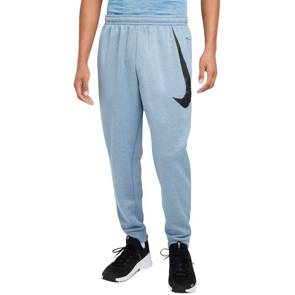 NIKE MENS SWOOSH THERMA-FIT FITNESS TROUSERS