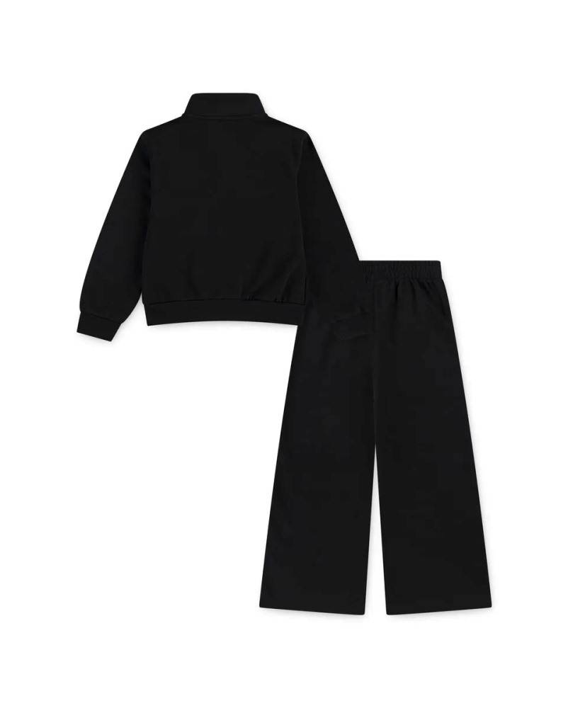 NIKE LITTLE GIRLS WIDE LEG CLUB FLEECE SET