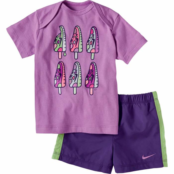 NIKE GFX INFANT MIXED SET (SS+SHORT)