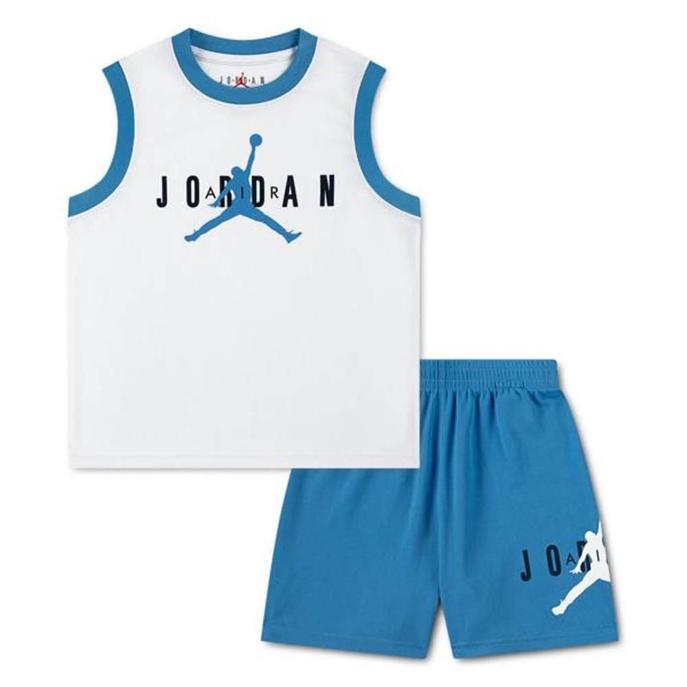 NIKE JORDAN LITTLE BOYS JORDAN JERSEY SHORT SET