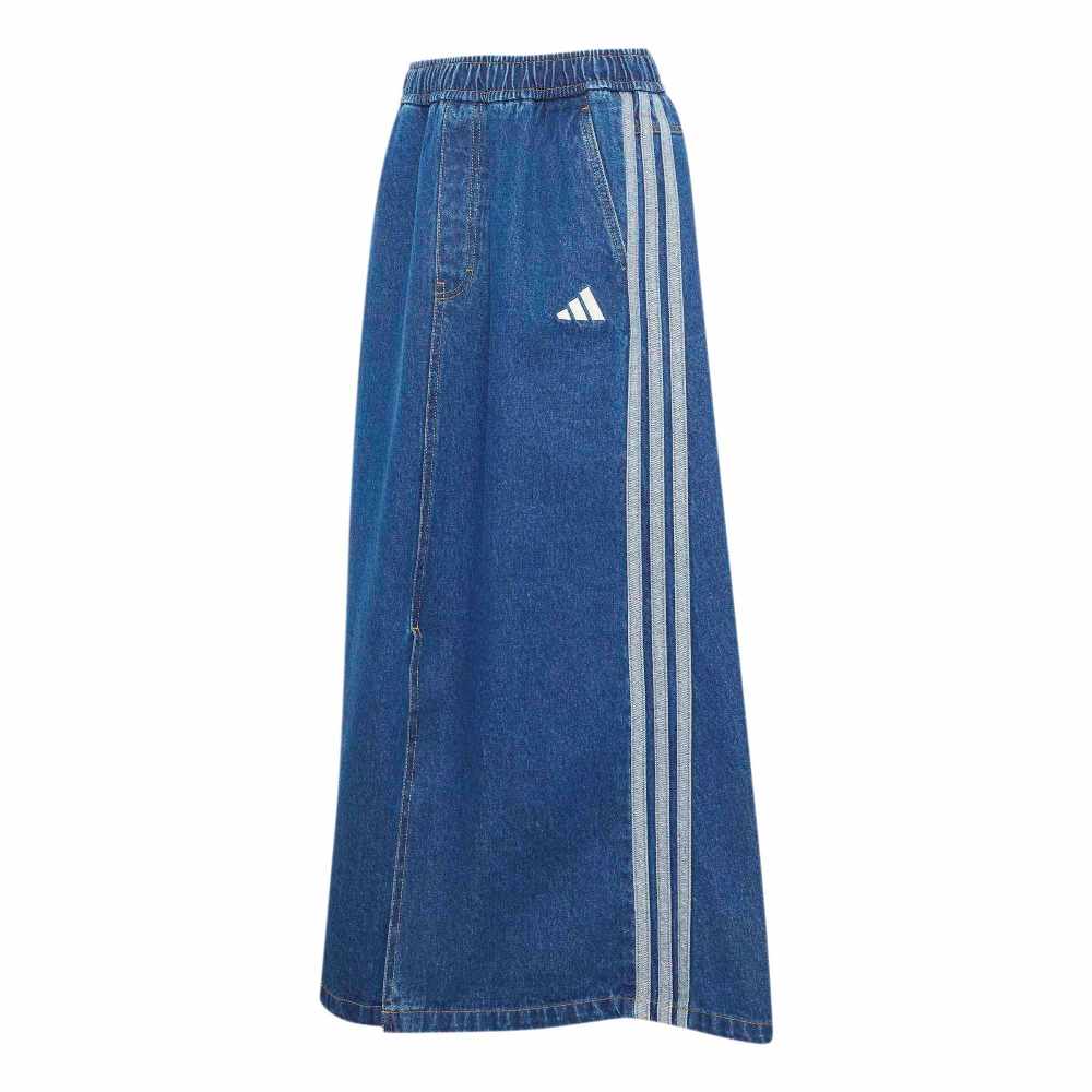ADIDAS STADIUM WASHED DENIM LOOSE FIT SKIRT