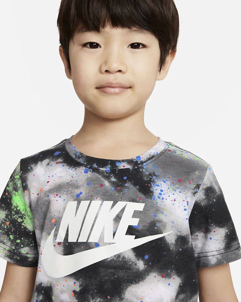NIKE LITTLE KIDS TIE DYE TEE-SHORT SET