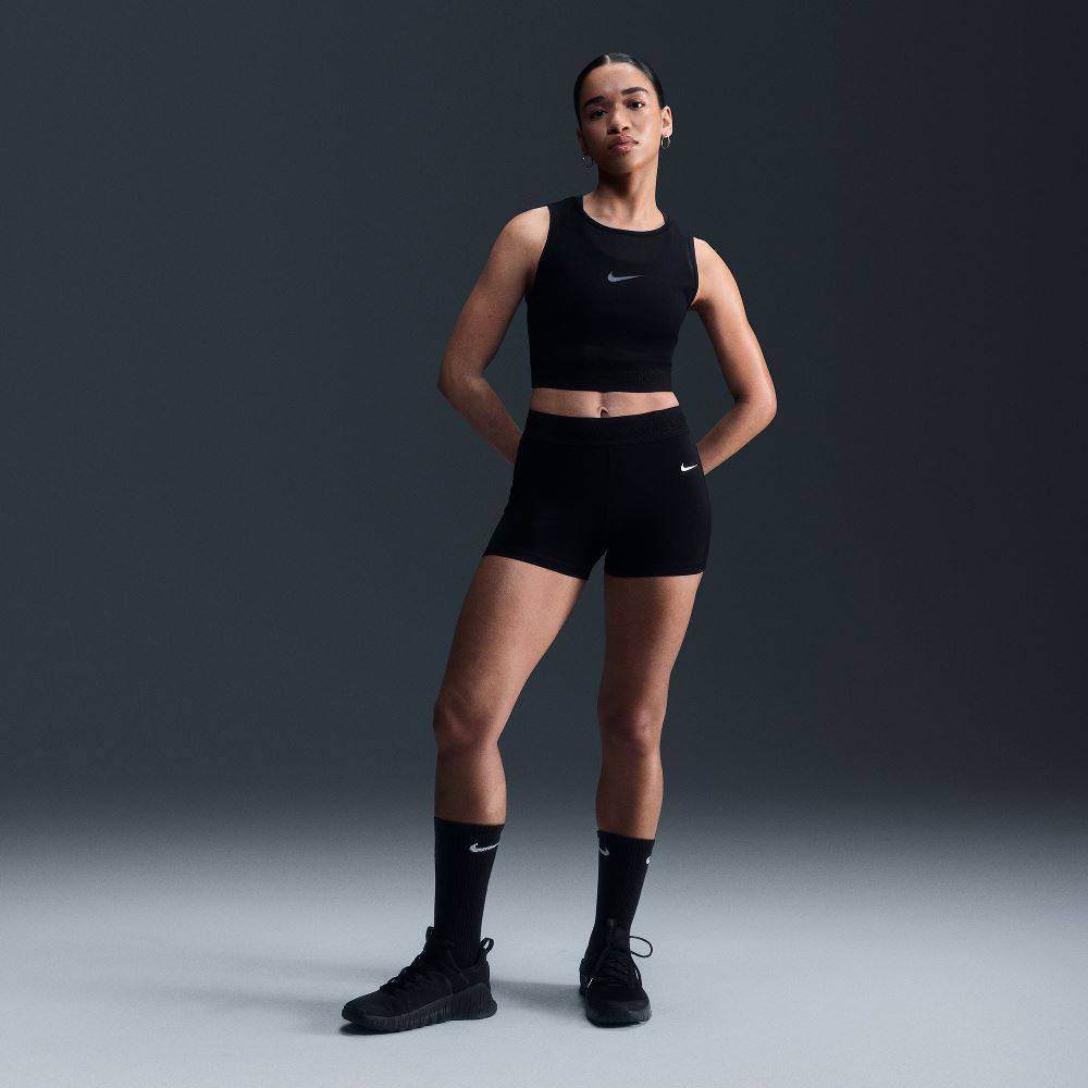 NIKE PRO DRI-FIT 3-INCH MEDIUM-RISE MESH SHORT