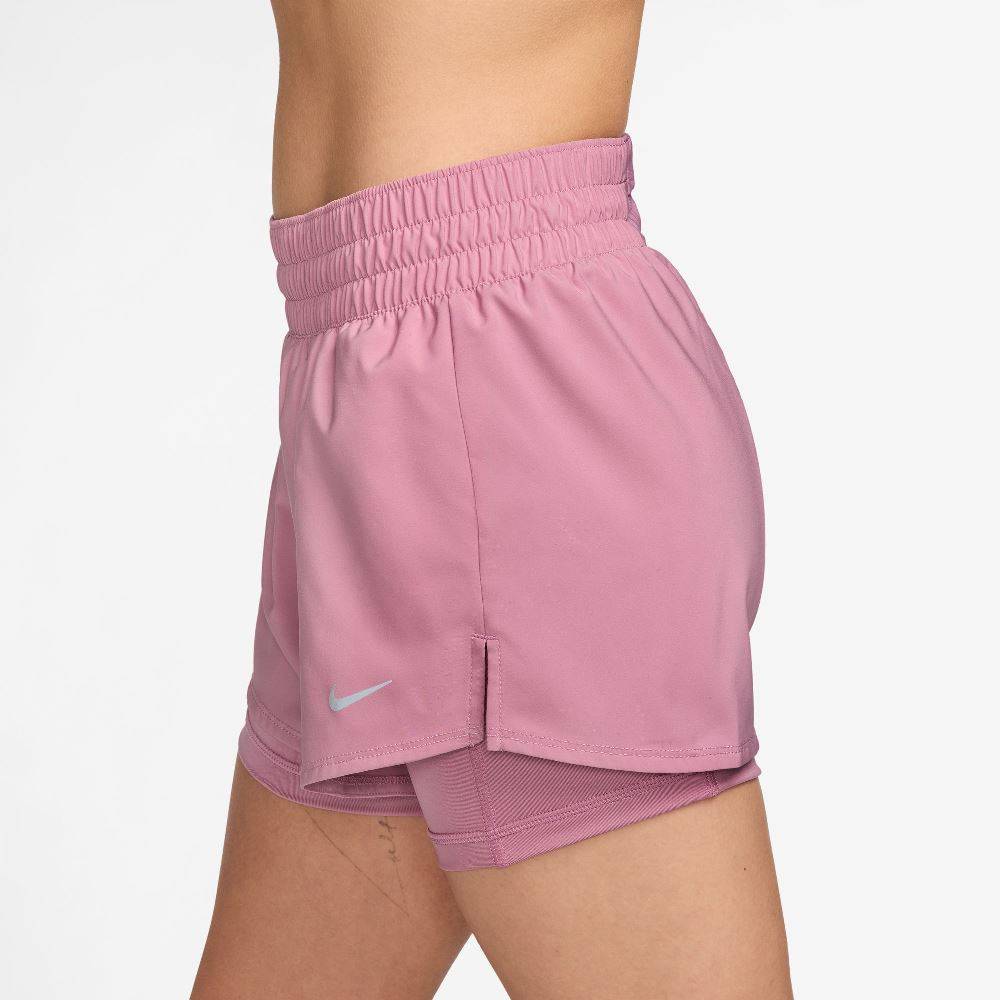 NIKE ONE DRI-FIT MEDIUM-RISE 2 IN 1 SHORT