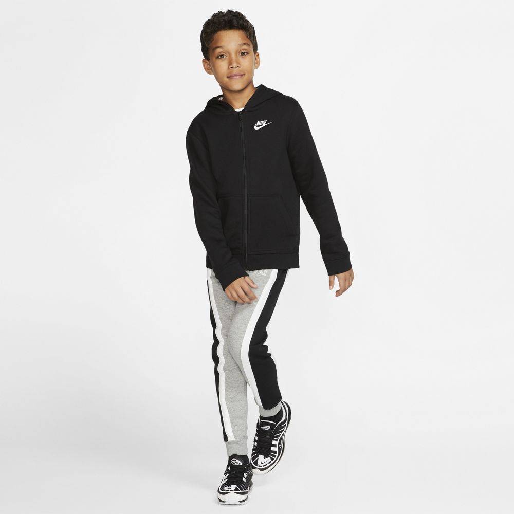 NIKE BOYS SPORTSWEAR CLUB FULL-ZIP HOODIE