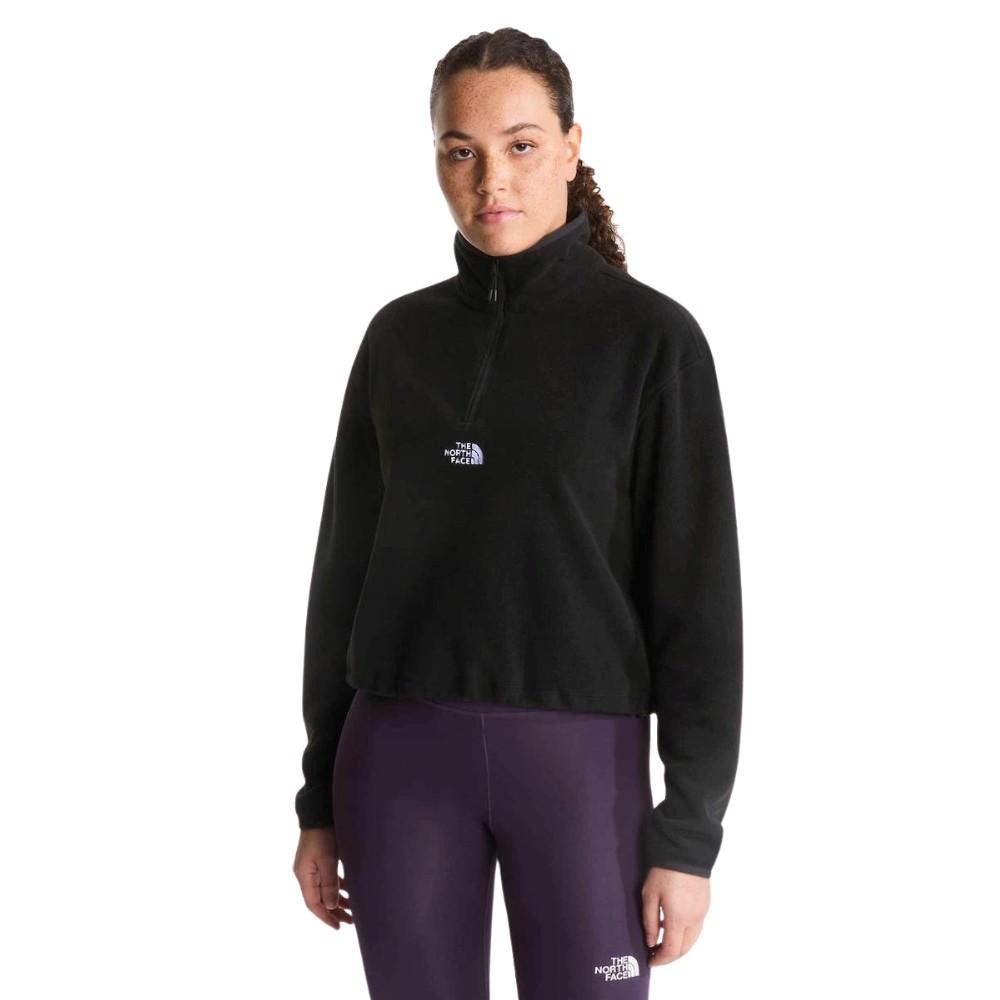 THE NORTH FACE W NOVELTY LOGO GLACIER 1/4 ZIP FLEECE