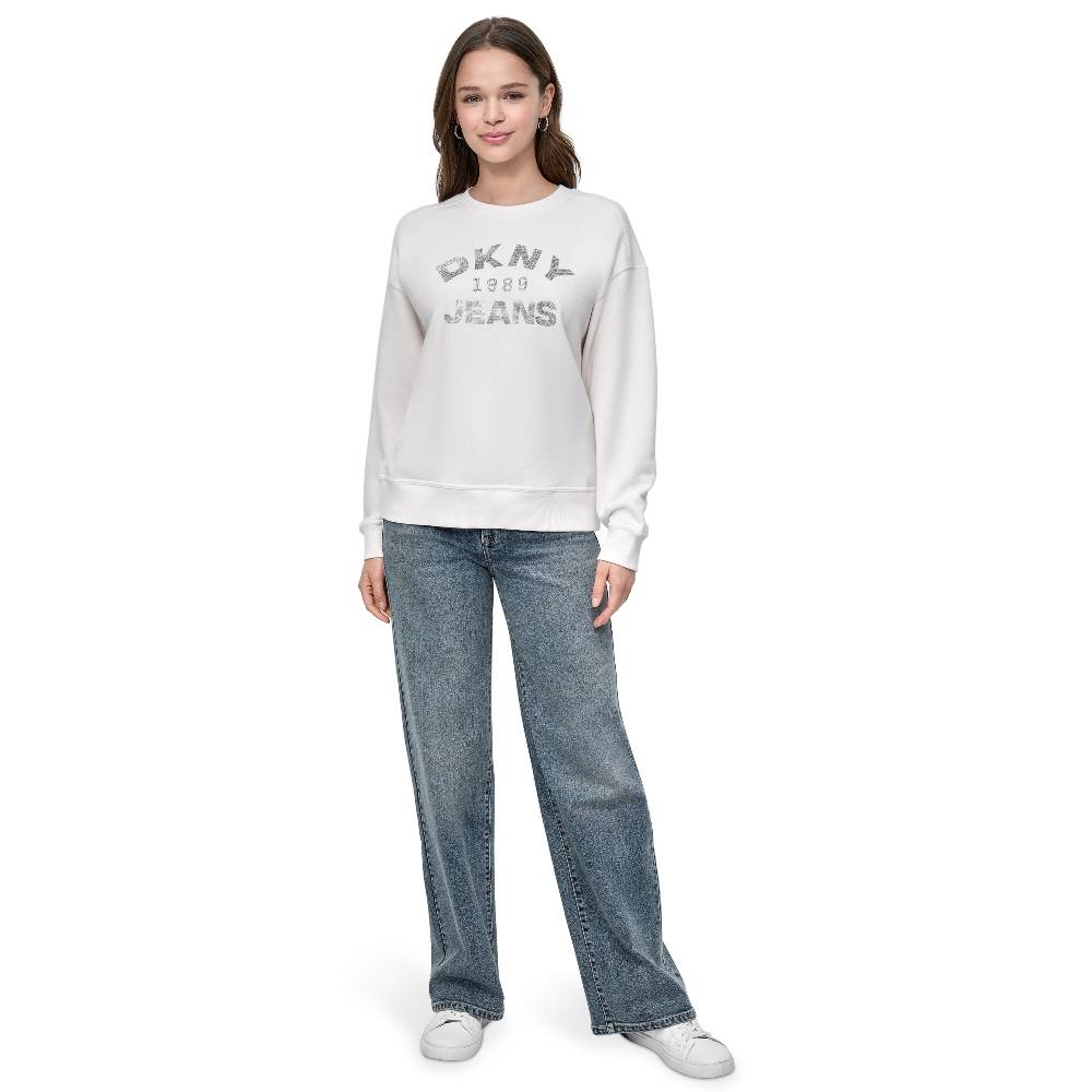 DKNY LOGO SWEATER