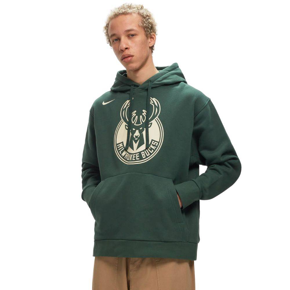 NIKE NBA MILWAUKEE BUCKS ESSENTIALS HOODIE