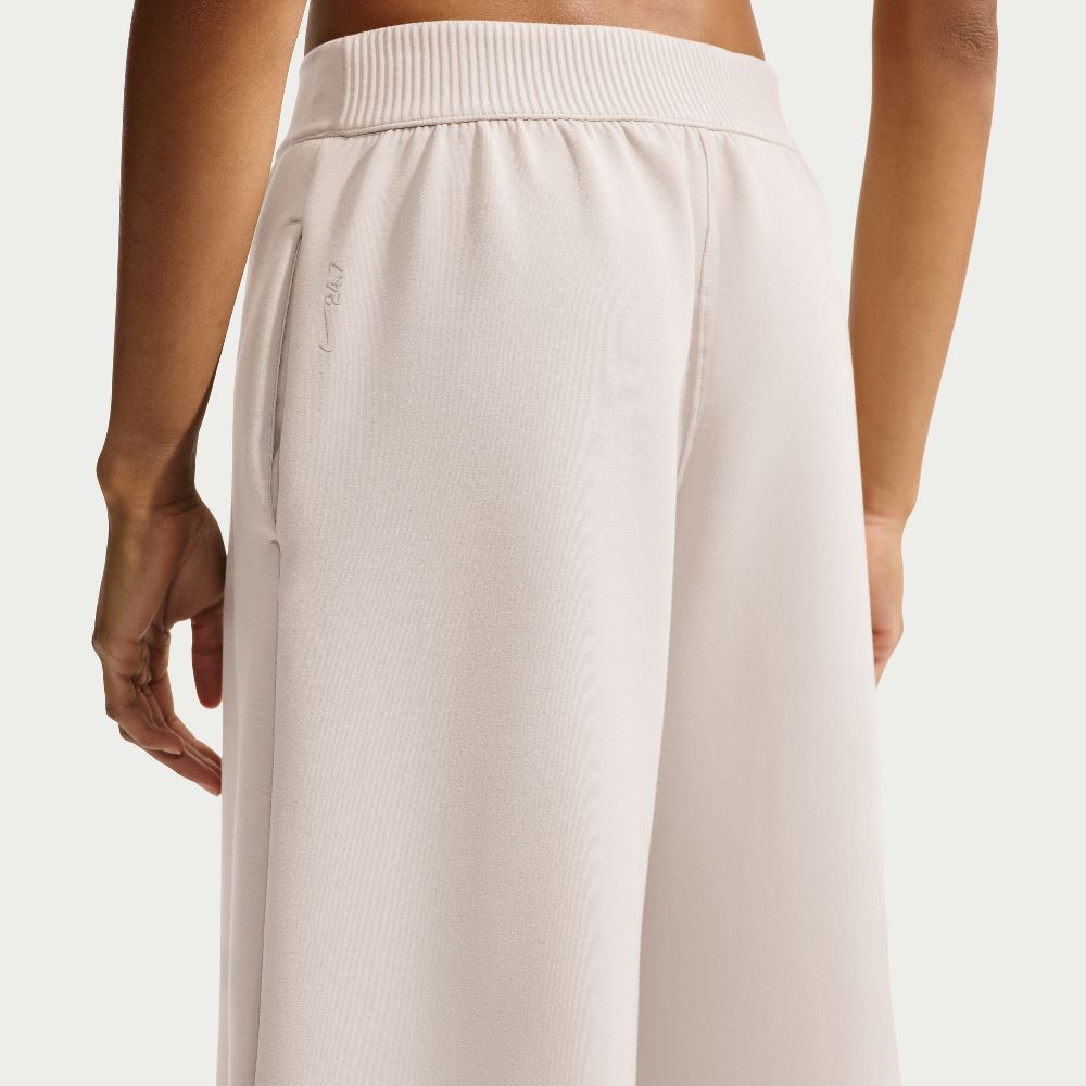 NIKE 24.7SOFT HIGH-WAISTED WIDE-LEG TROUSERS