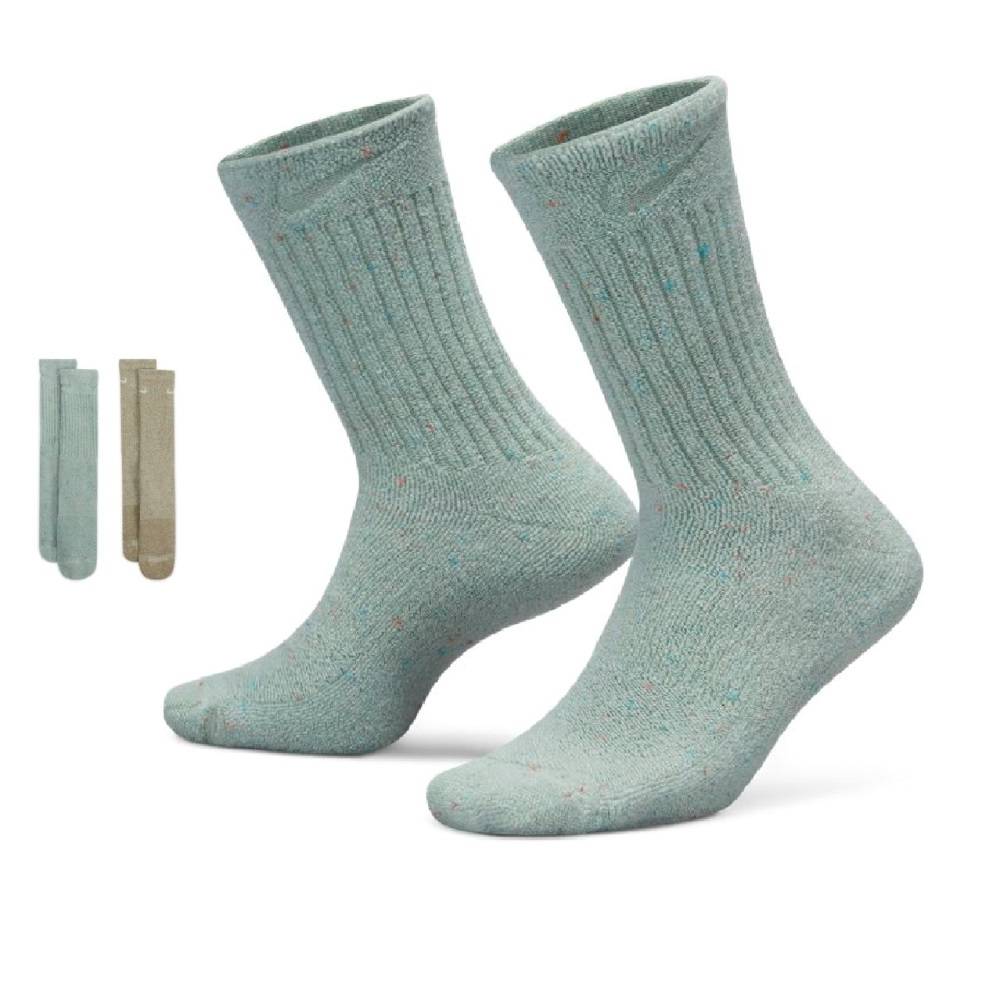 NIKE EVERYDAY PLUS CUSHION CREW 2-PAIRS SOCKS