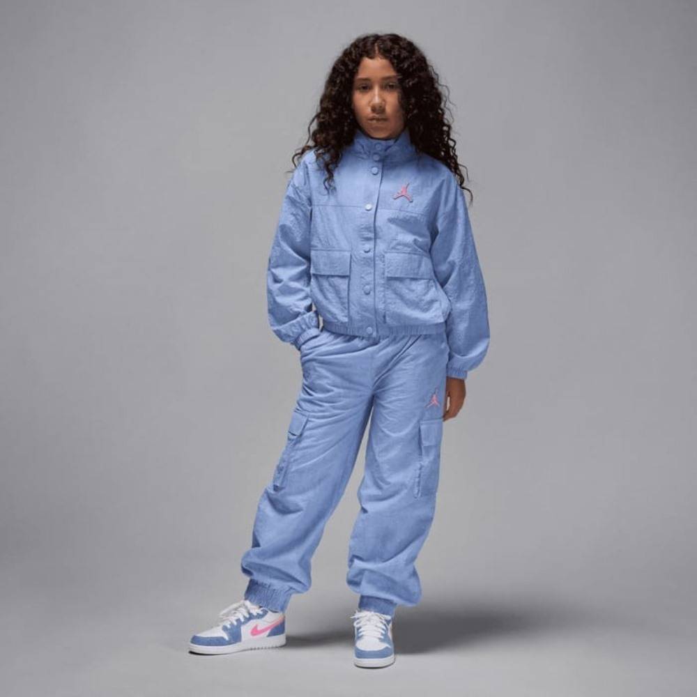 NIKE JORDAN GIRLS BLUE JEANS & BLING LT JACK