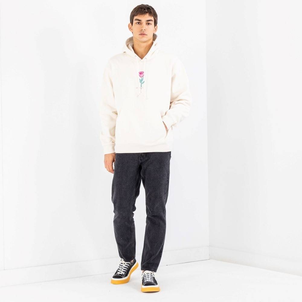 OBEY BARBWIRE FLOWER PREMIUM HOODED FLEECE