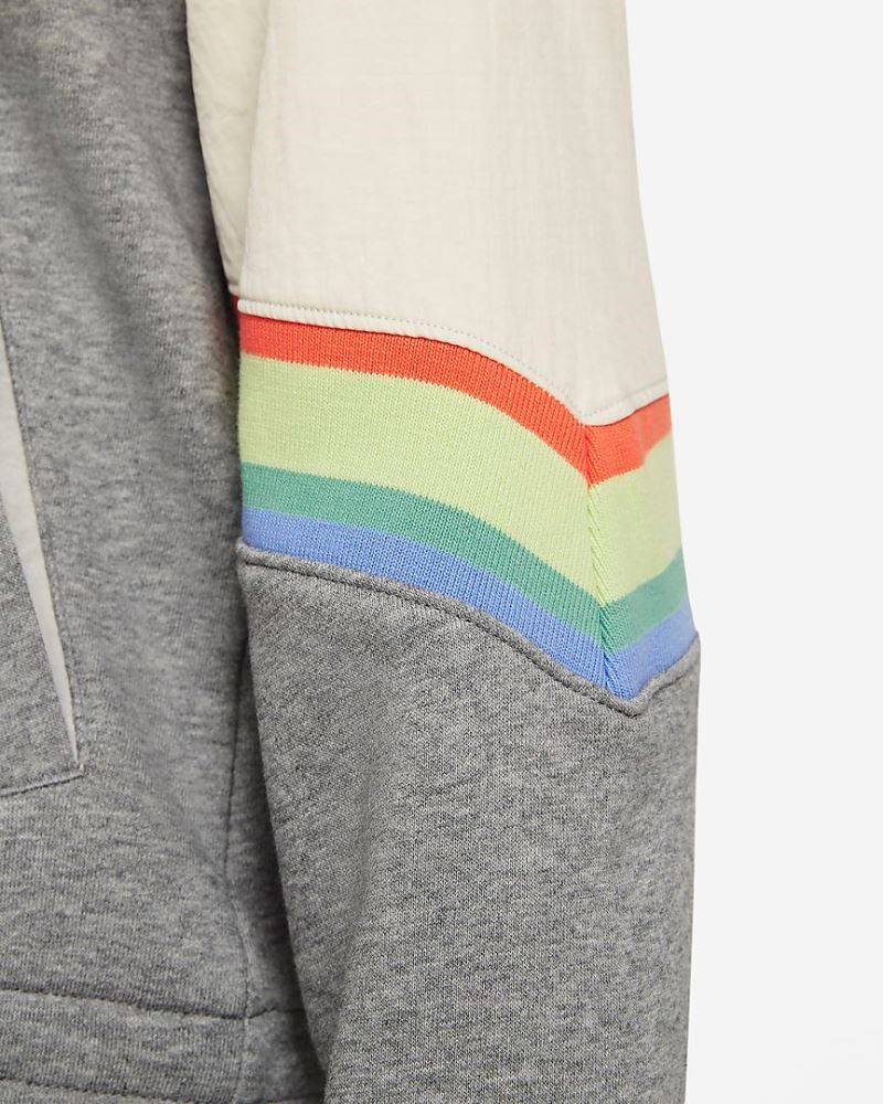 NIKE GIRLS SPORTSWEAR HERITAGE FULL-ZIP HOODIE