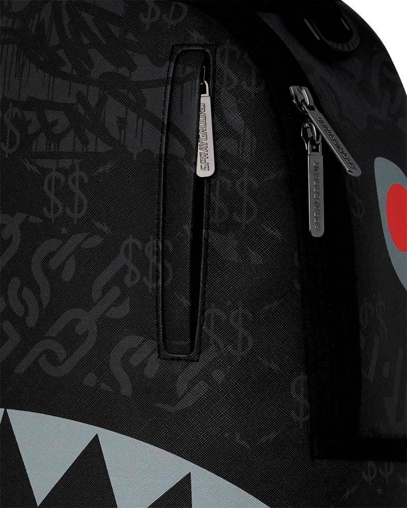 SPRAYGROUND 4AM RED SHARK DLXSV BACKPACK