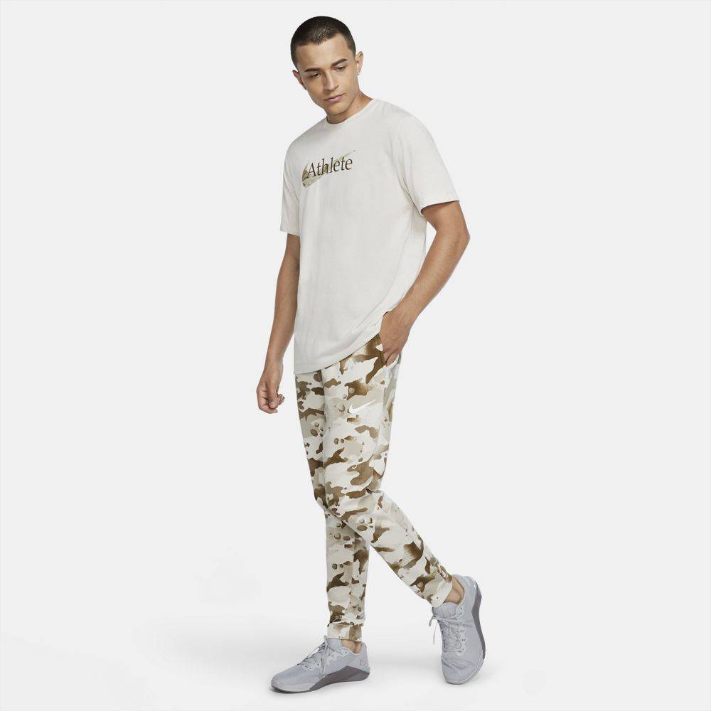 NIKE DRI-FIT CAMO TRAINING TROUSERS