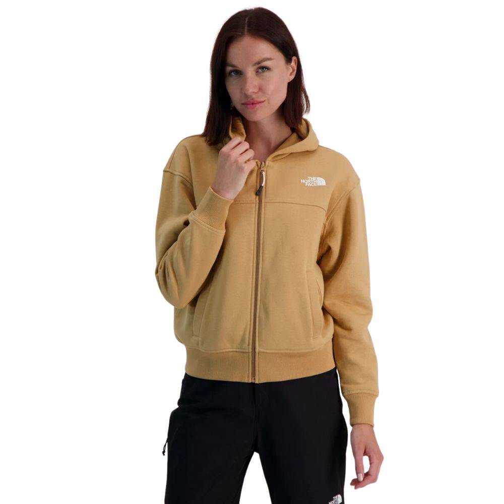 THE NORTH FACE WOMENS ESSENTIAL FULL ZIP HOODIE