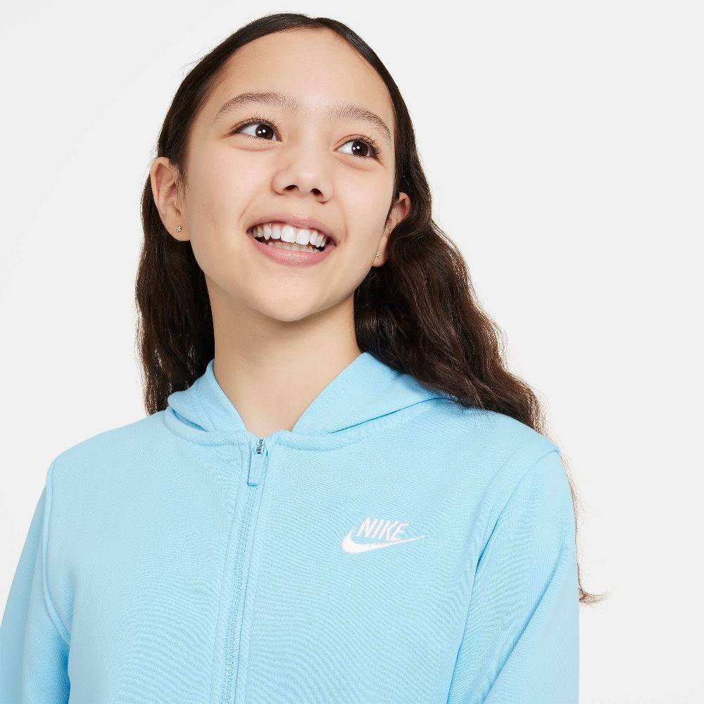 NIKE KIDS NSW CLUB FRENCH TERRY FULL-ZIP HOODIE