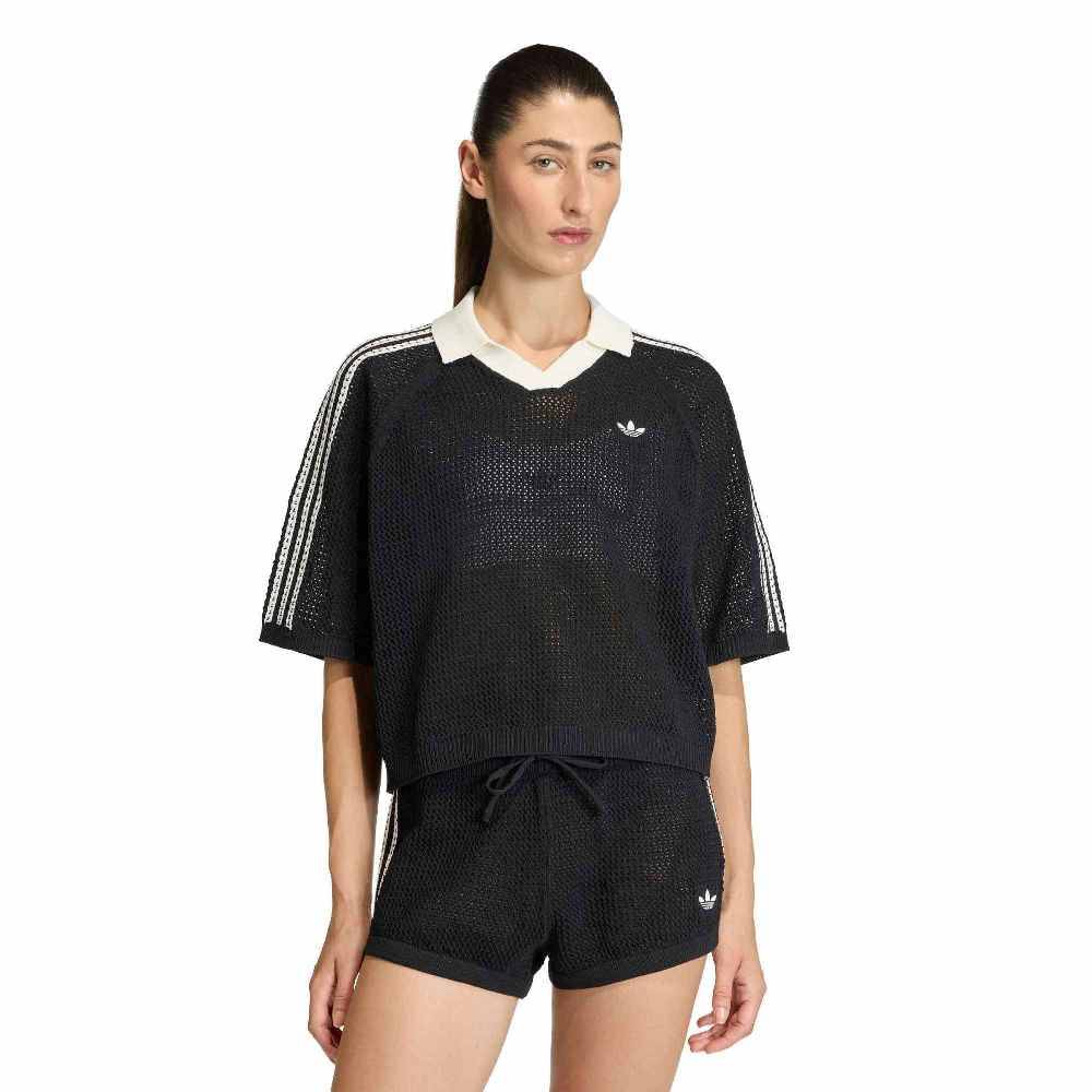 ADIDAS CROCHET POLO