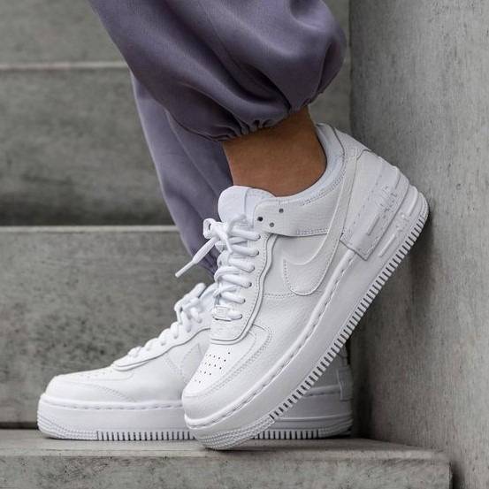 NIKE WOMENS AIR FORCE 1 SHADOW SHOES