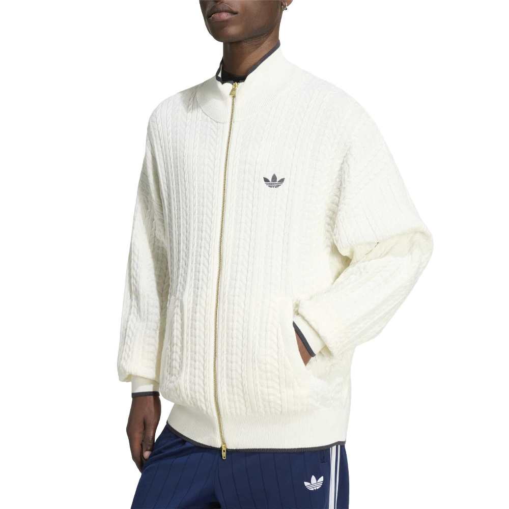 ADIDAS ORIGINALS M FIREBIRD CABLE KNIT TRACK TOP