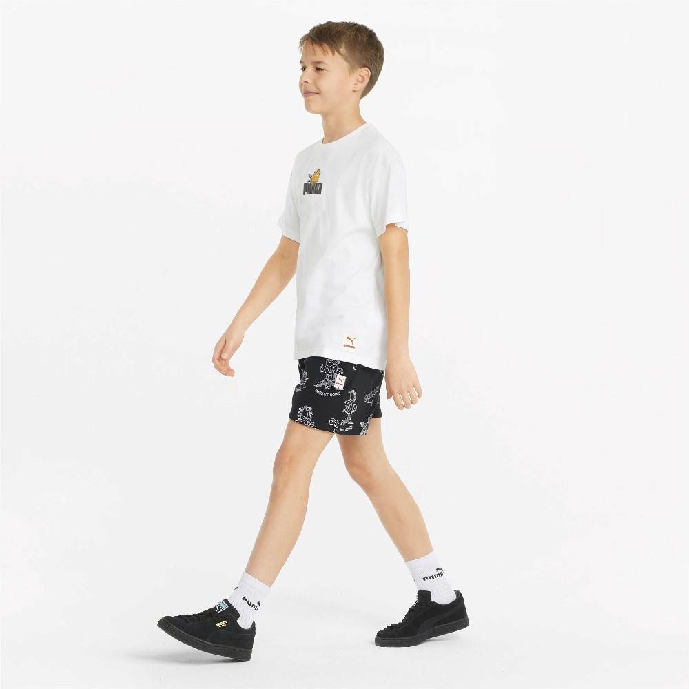 PUMA X GARFIELD GRAPHIC YOUTH SHORT