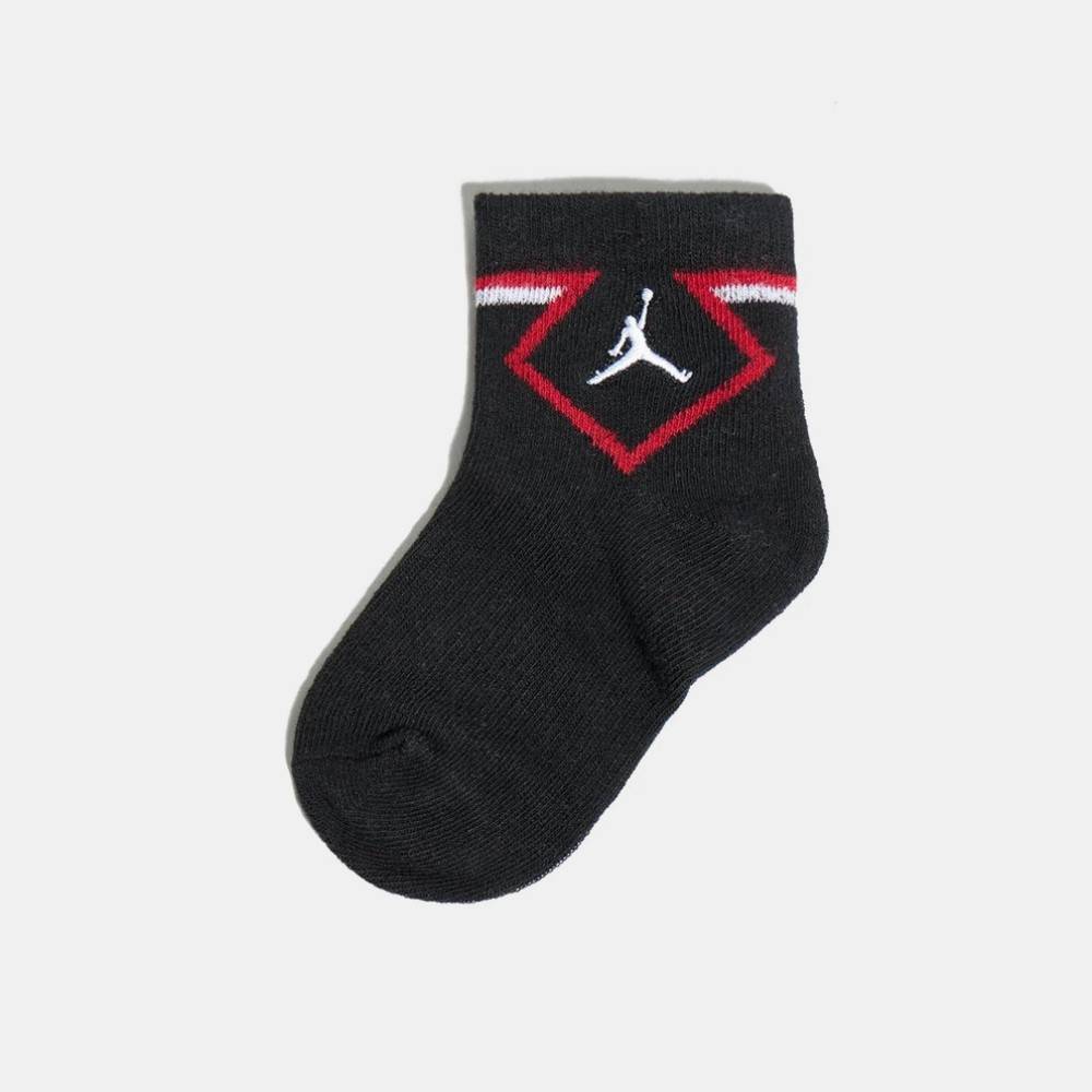 NIKE JORDAN INFANT / TODDLER DIAMOND 3PK ANKLE SOCKS