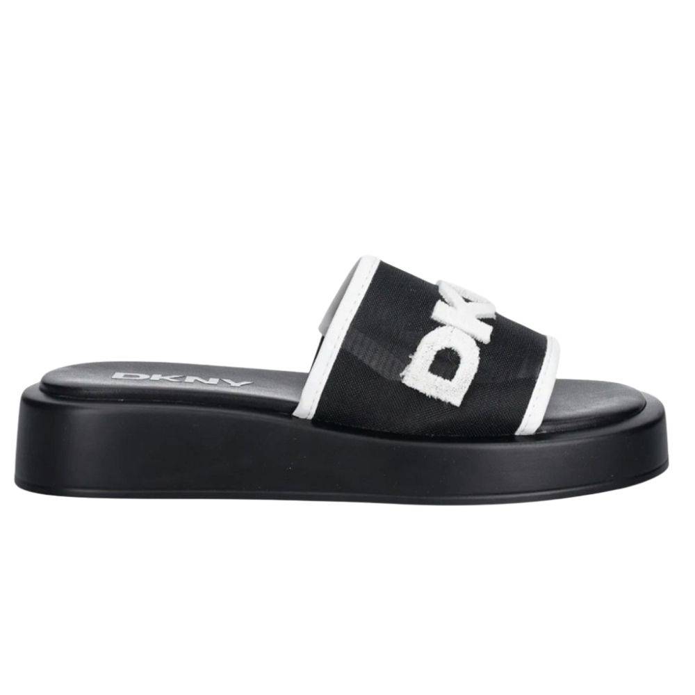 DKNY ORION LOGO MESH PLATFORM SLIDE