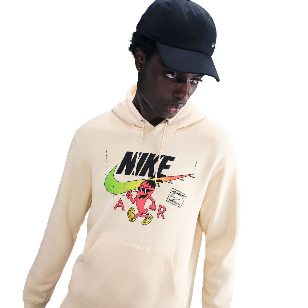 NIKE NSW HOODIE CLUB OC MED GFX SEGD