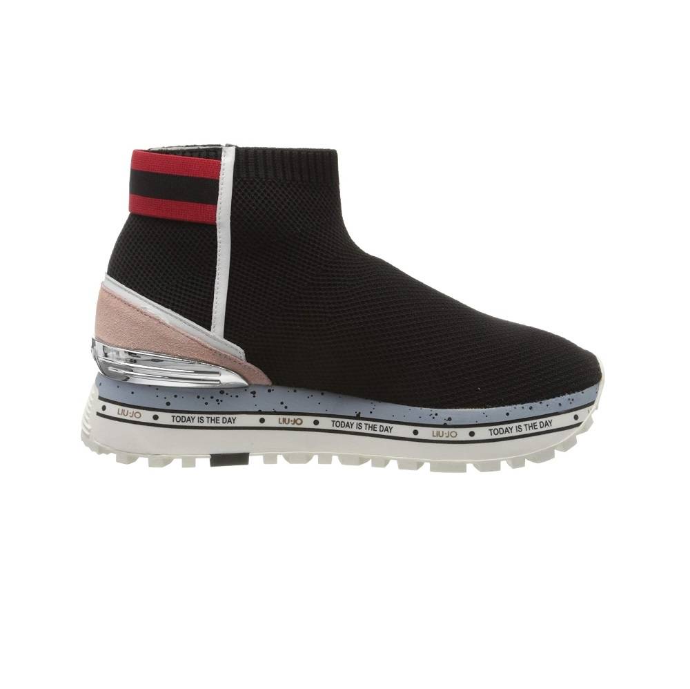 LIU JO MAXI WONDER 4 - ELASTIC SOCK SNEAKER