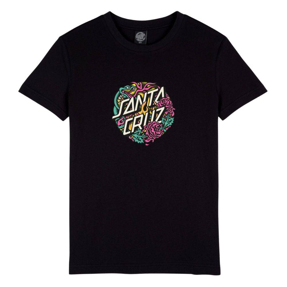 SANTA CRUZ DRESSEN SNAKE FRONT T-SHIRT