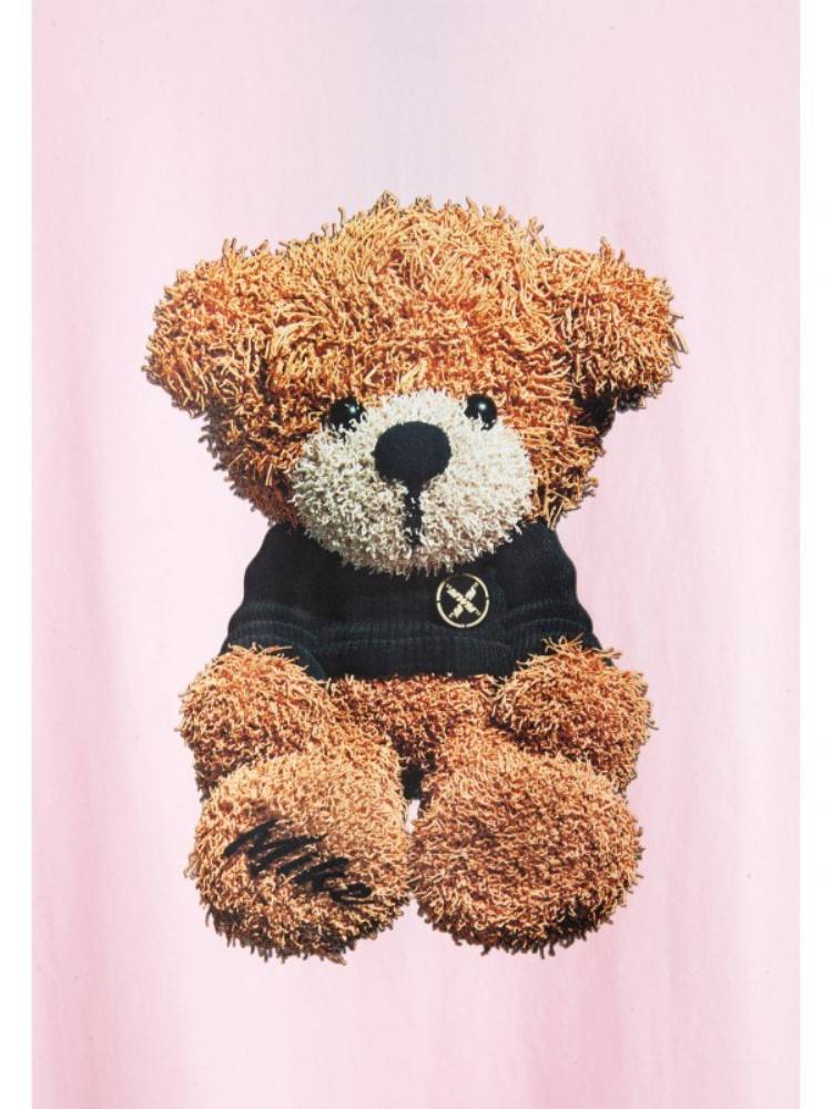 MWM TEDDY BEAR PRINT OVERSIZED TEE