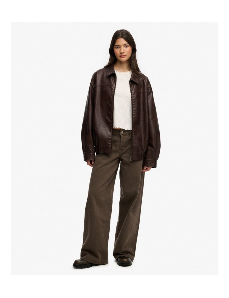 SUPERDRY COLLARED OVERSIZED BOMBER