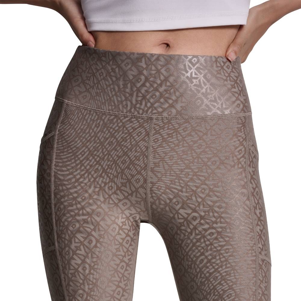 DKNY HIGH-RISE 7/8 PRINTED LEGGING