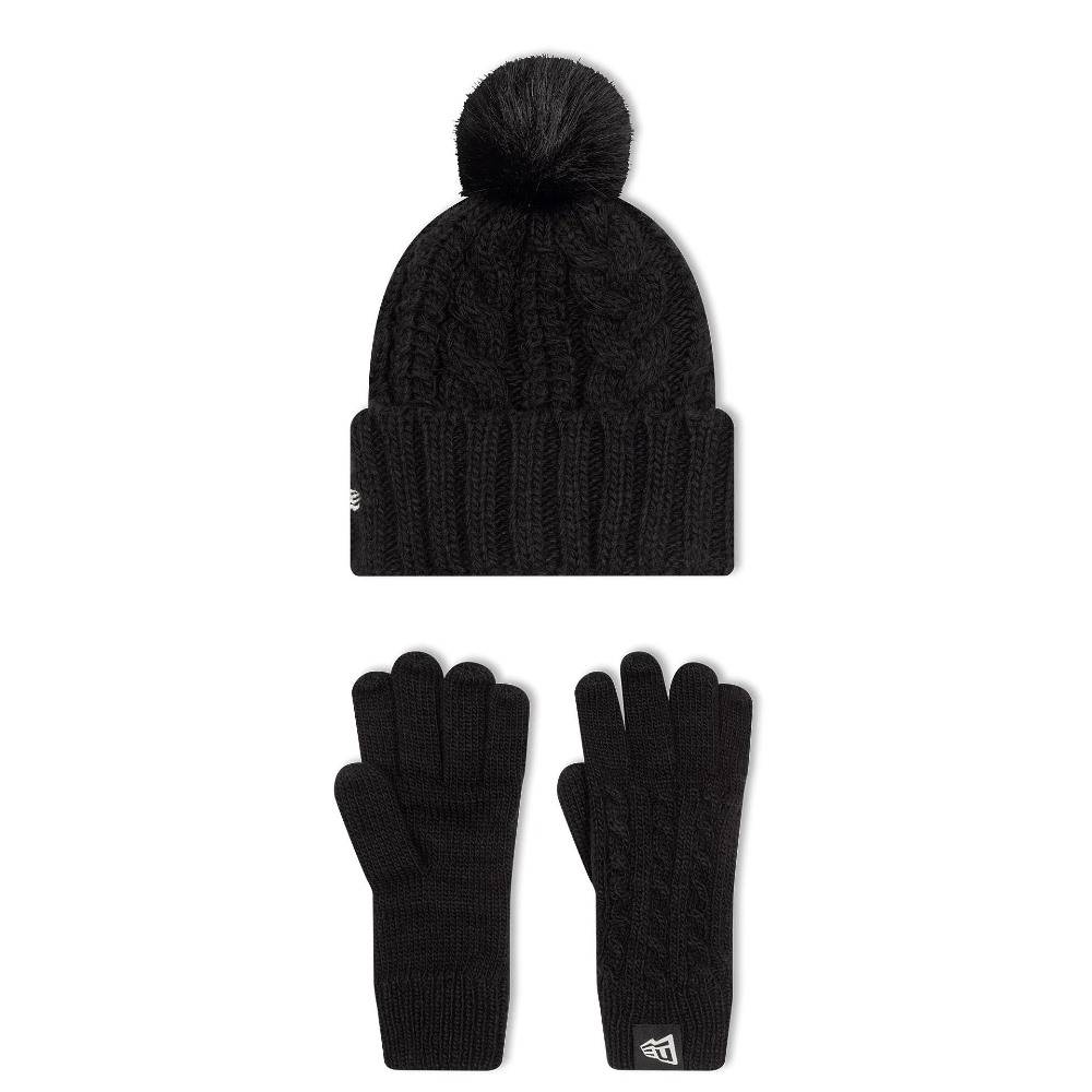 NEW ERA YOUTH BEANIE SET NEW YORK YANKEES