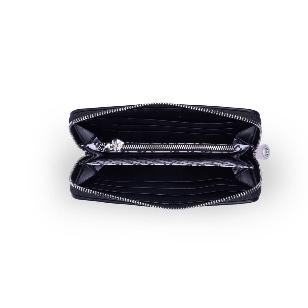 JUICY COUTURE CANDY LARGE ZIP WALLET WITH WRIST STRAP