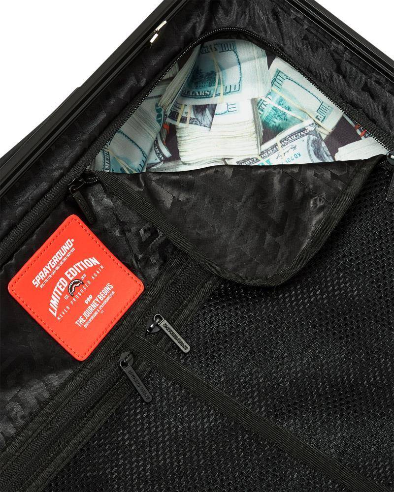 SPRAYGROUND CRAZY CHECK CARRY-ON LUGGAGE