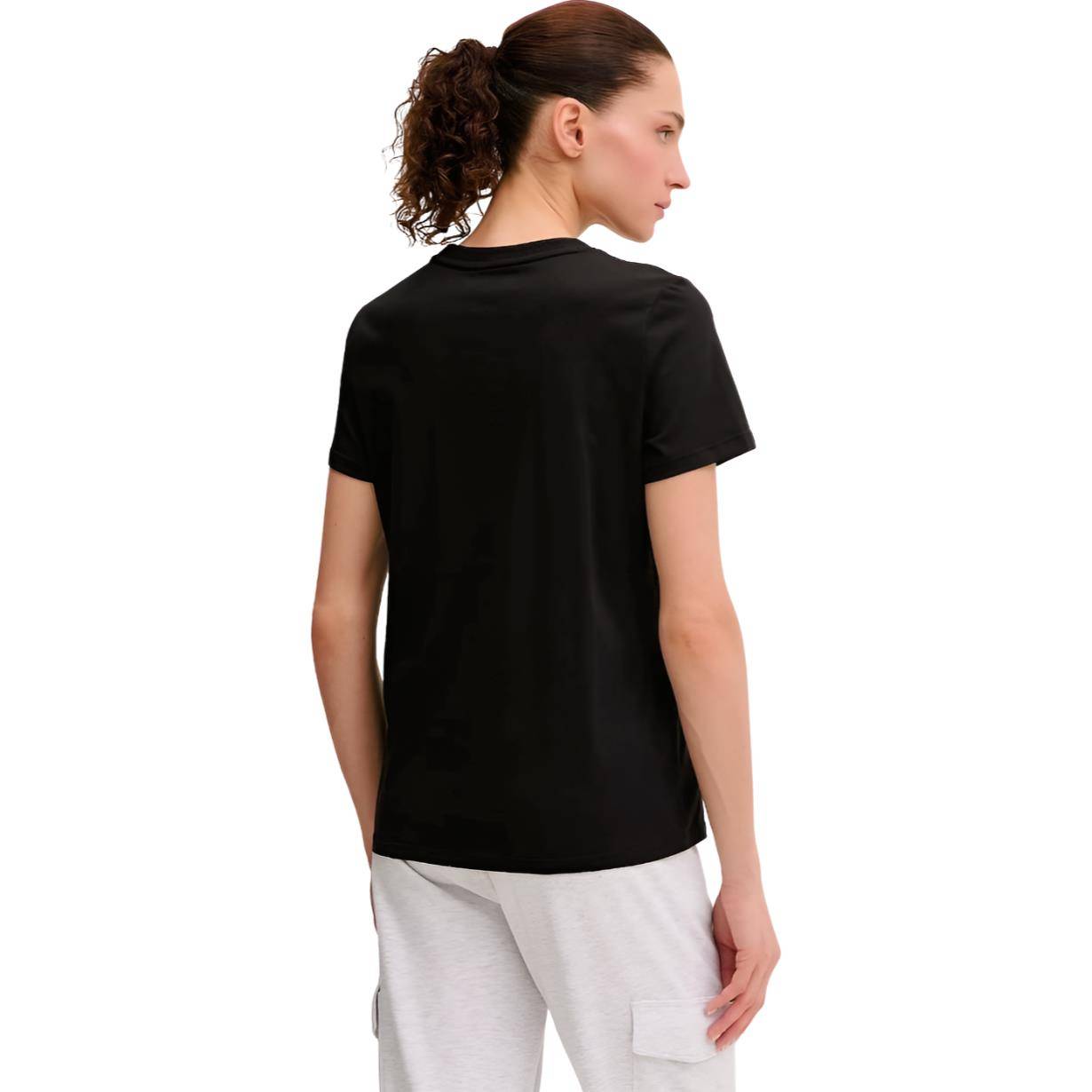 DKNY DIAMANTE LOGO SHORT SLEEVE TEE