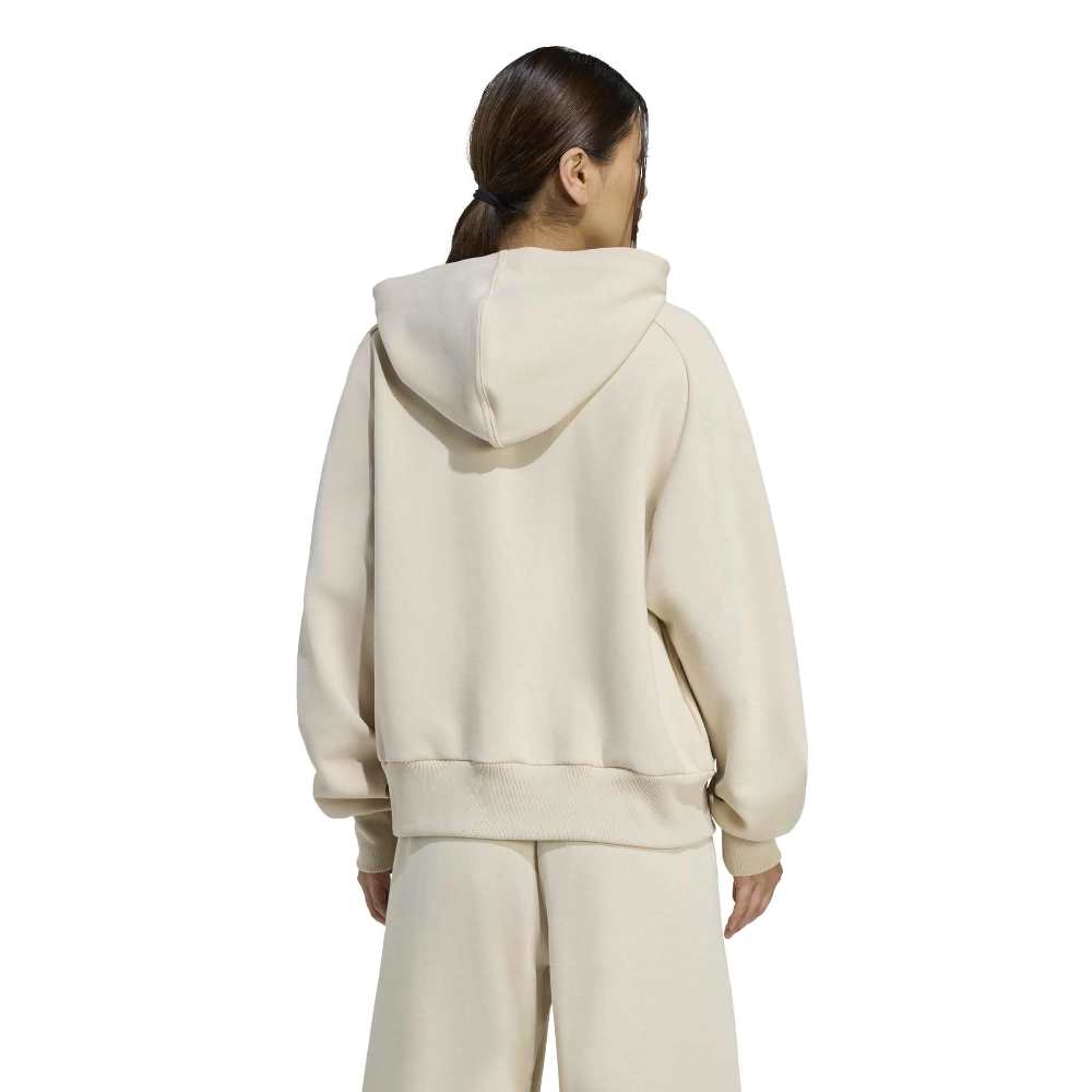 ADIDAS SOFT LUX FULL-ZIP HOODIE