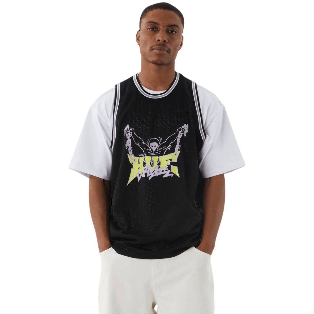 HUF ZINE MESH BASKETBALL JERSEY