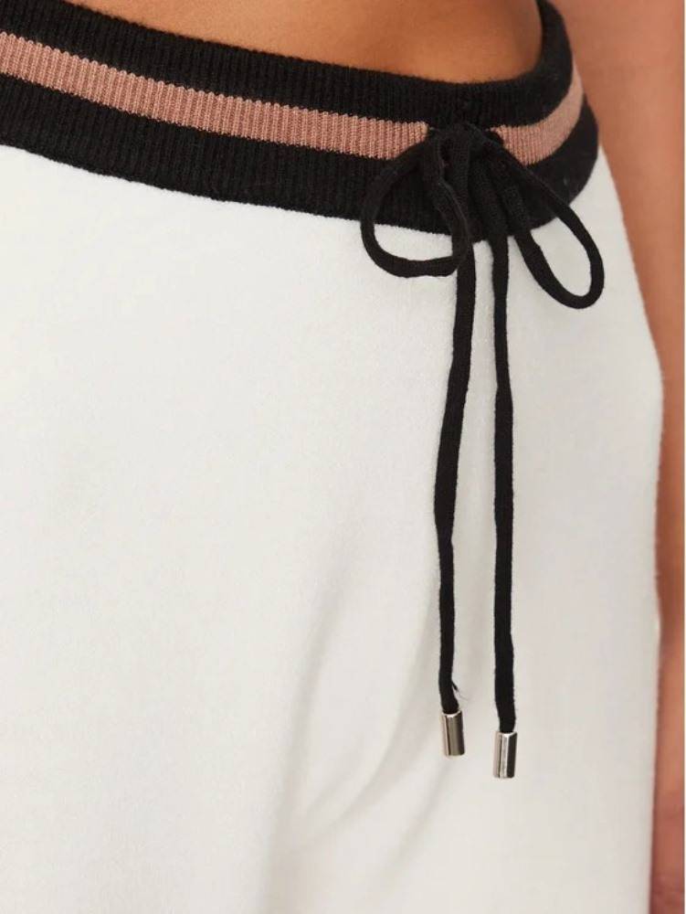 LIU JO WIDE LEG KNITTED PANTS