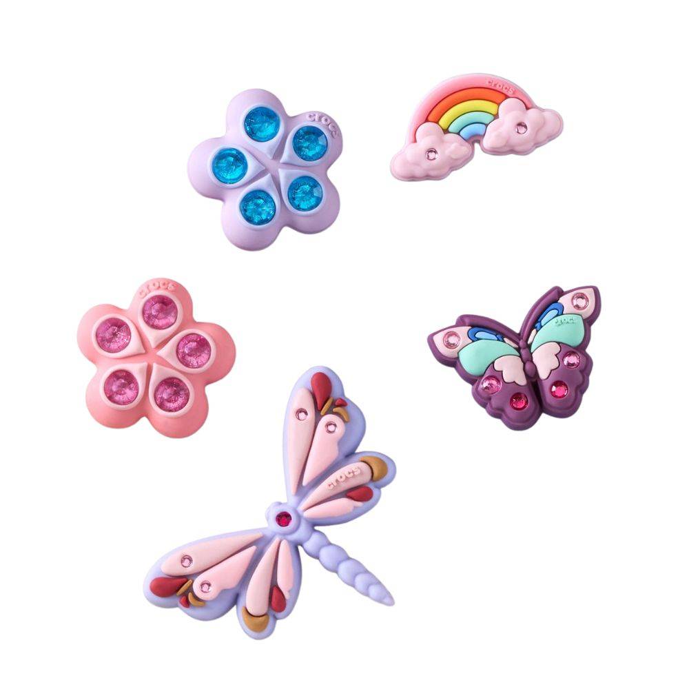 CROCS MAGICAL GARDEN BUG 5 PACK JIBBITZ™ CHARM