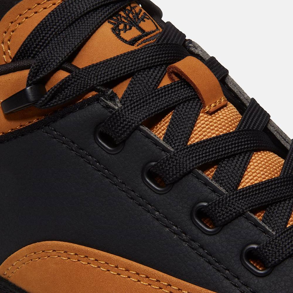 TIMBERLAND EURO GRID LOW LACE UP SNEAKER NUBUCK